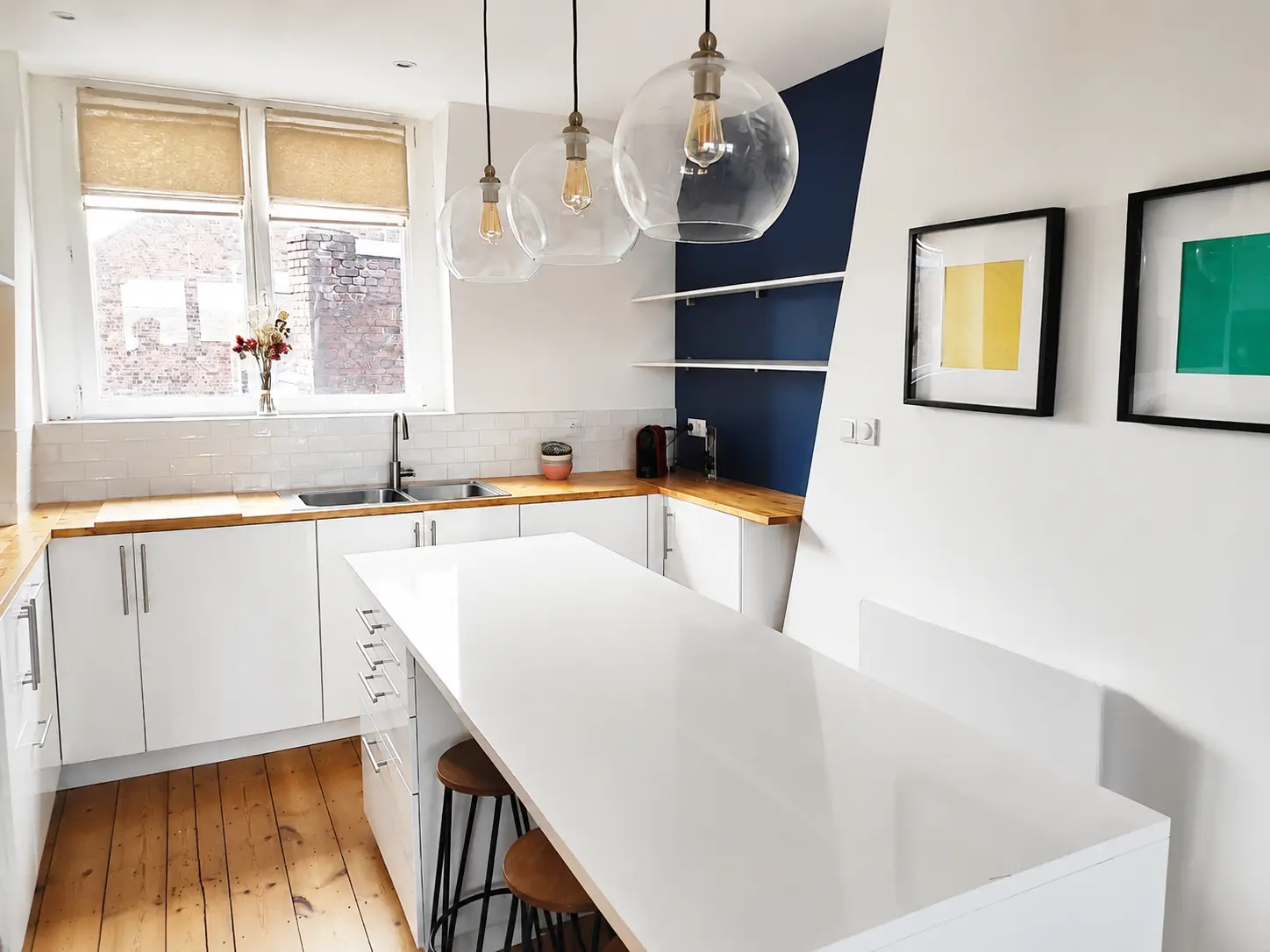 Cuisine ouverte aménagée sur mesure